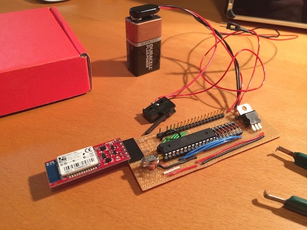 Prototype C64 to Bluetooth adapter